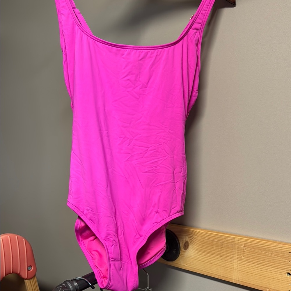 Pink One Piece Swimsuit